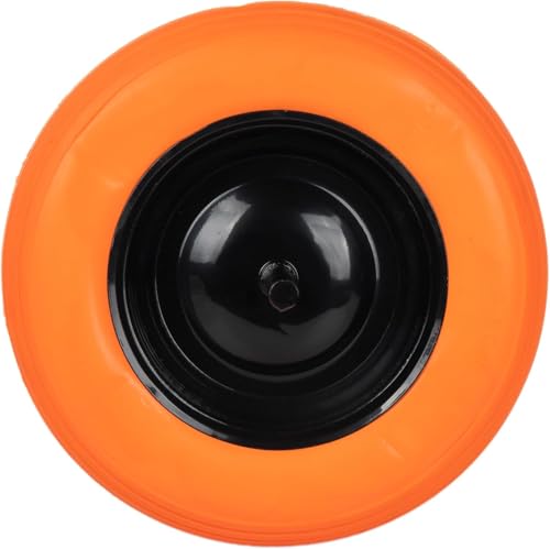 -CAHERSA- Rueda Maciza de Obra | Rueda Carretilla Obra con Varillas Ø 20 mm | para Pesos de 120 kg