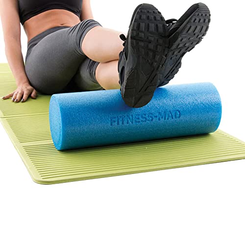 Rodillo de espuma Fitness Mad de 6" de alta densidad para liberar puntos gatillo 6