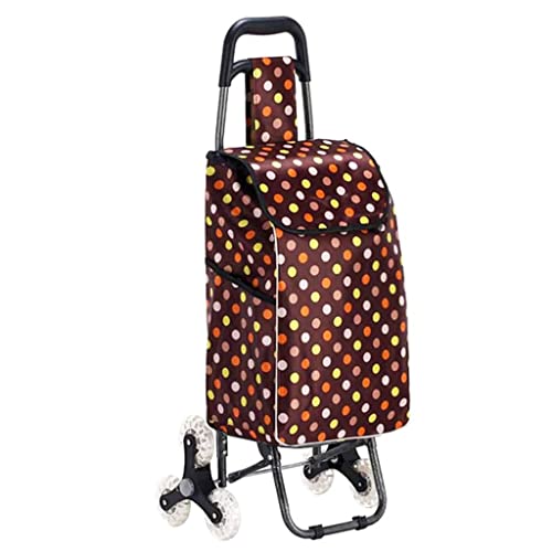 Z-SEAT Treppensteigender Einkaufstrolley Tragbarer, Faltbarer Lebensmitteleinkaufswagen Multifunktionaler Kleiner…