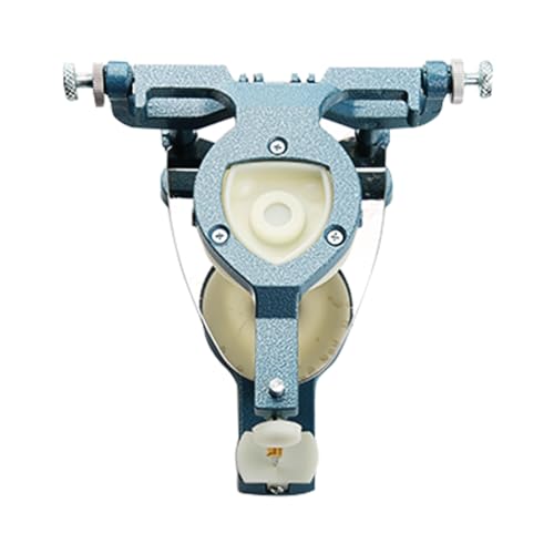 Image of Dental Magnetic Articulator Blue Adjustable Denture Articulator Dental Lab Instruments Large Size Type C Articulator for Clinic, Dentists and Student (Blue)