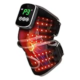 Knie-Massagegerät zur Linderung von Gelenkschmerzen, mit 3 Temperatureinstellungen, 3 Vibrationsmodi und einem 5000-mAh-Akku. Geeignet für Sportverletzungen wie Arthritis.