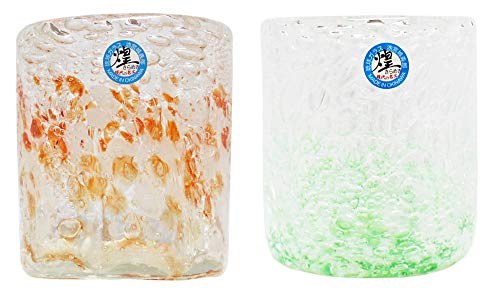 Vasos Kirakobo Rock Pack de 2 colores Rojo y Verde