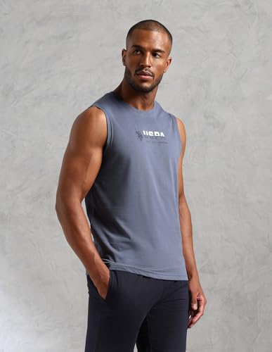 Image of U.S. Polo ASSN. Mens OEV06 Brand Print Comfort Fit Gym Vest