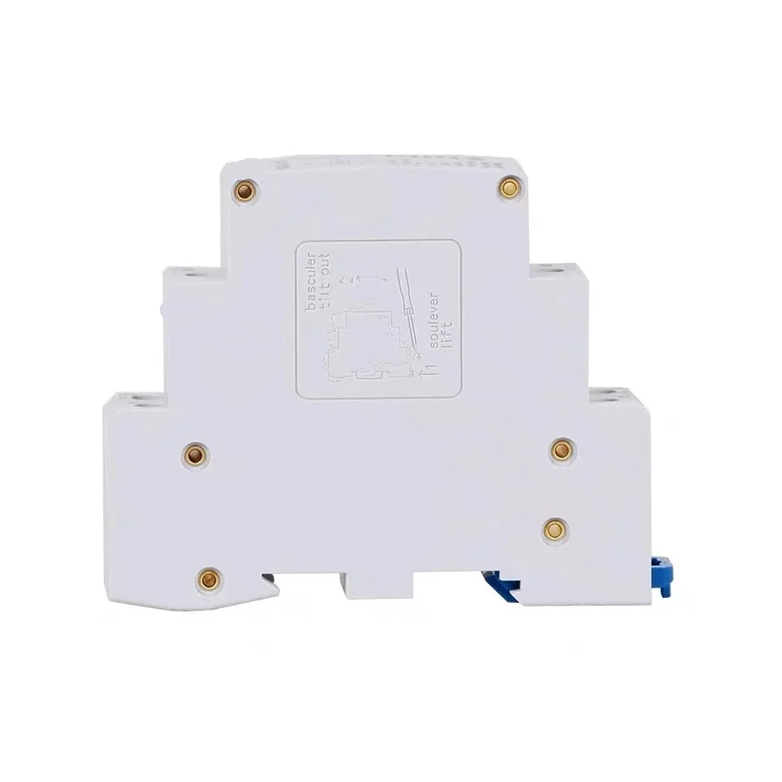 Contactor Modular de CA for el hogar, 220V, 230V, 400V | 20A, 25A, 40A, 63A, 1NO, 1NC, 2NO, 2NC, 4NO, NCH8 2, cuatro fases(NCH8-40,4NO)