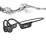 esonstyle Swimming Headphones Bluetooth 6.0 - IP68 Waterproof Earphones Built-in 8GB MP3, Open Ear Running Earphones, Bone Conduction Underwater Headphones for Swimming Surfing Cycling