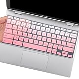 ASUS Chromebook Keyboard Cover - 14' CX1/C434 C434TA 2-in-1 Touchscreen, C302 C302CA, C423/C425TA/C433TA/C523NA, C434TA - Gradient Pink