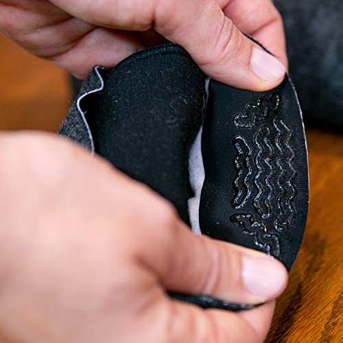Image of No Show Cushion Lounge Slipper Sock for Women with Anti-Skid Bottom and Heel Grippers