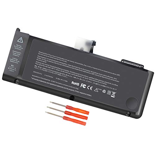 A1382 A1286 Battery for Early 2011 Late 2011 Mid 2012 MacBook Pro 15 inch Battery for MacBook Pro A1286 15 inch [EMC Number:2353-1, 2563,2556] M1055 77.5WH