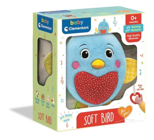 Jouets avec son Clementoni 17821, hochet multicolore pour bébé