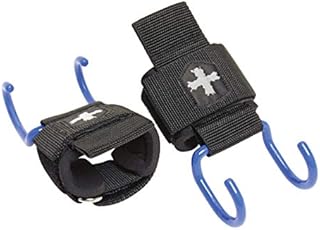 Harbinger Lifting Hooks, Black/Blue