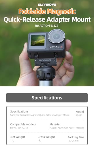Support magnétique pour DJI Osmo Nano pliable pour éviter les secousses - 7