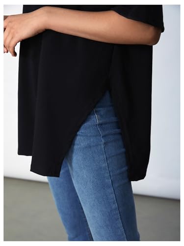 Floerns Women's Casual Basic Short Sleeve Loose T-Shirt Tee Tops4