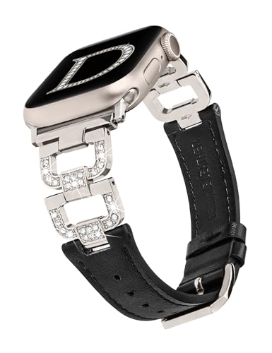 Bracelet Apple Watch cuir femme Wearlizer iWatch 11 10 9 8 7 6 5 4 3 SE Ultra 41 45 42 46 49 mm