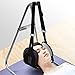 Produktbild Kopf Hängematte Tragbare Hängematte für Hals Kopf Schmerzlinderung Entspannung Zervikal Traktion Massagegerät mit Klappbar Gestell Head Hammock for Pain Relief