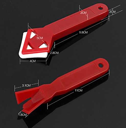 GOOCHAN 2-Piece Caulking Tool Kits,Caulking Smoother and Remover - Thumbnail 4