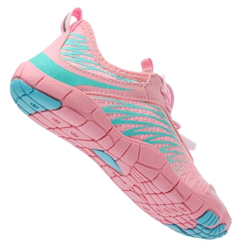 Image of UBFEN Kids Water Shoes for Boys Girls Quick-Dry Swim Aqua Socks | Lightweight, Barefoot-style, Perfect for Water parks, Beach, Pool, Kayak, Creek Hiking, Camping, Toddler, Little Kid, Big Kid