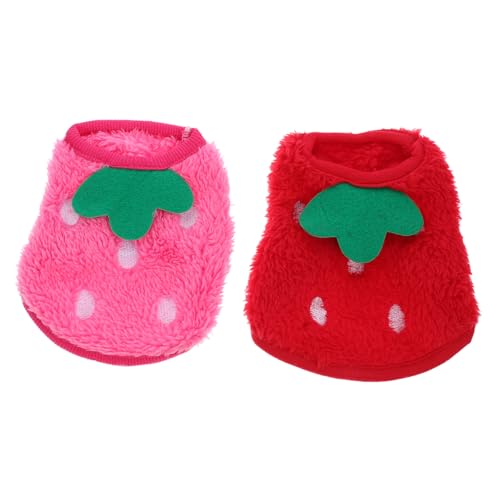 DOITOOL 2 Piezas Ropa para Perros Pequeña Disfraz Invierno Conejito Diseño Cálido y Transpirable para Mascotas Colores Aleatorios Color Aleatorio Color Aleatorio