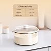 Buy Homero Airtight Rice Storage Container 5kg- Flour, Grains and ...