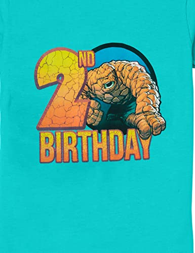 Marvel T-shirt Thing 2nd Bday vêtement anniversaire 2 ans - 2