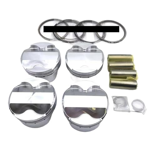 HP K24 Forged Pistons Compatible For HONDA Accord K24A With Pins And Rings One Set(87.5mm CR12.5-1)