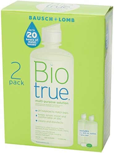 Biotrue Multi-Purpose Soft contact Lens Solution, 300 mL, 2 Pack - 5