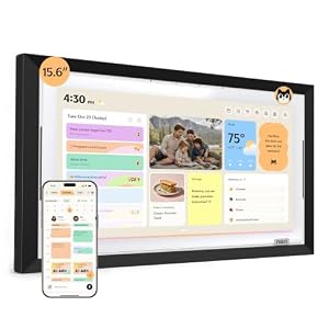 NORI Family Hub,15.6-Inch AI Digital Electronic Calendar to Organize Family