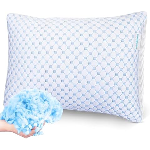 Blue Allegiance Adjustable Memory Foam Pillow Cover