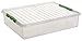Produktbild SUNWARE Q-Line BettBox - 60 Liter - 800 x 500 x 180mm - transparent/grün