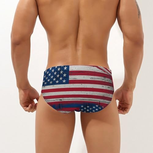 Breathable Men's Swim Briefs Chlorine-Resistant Swimwear for Competitive Pool & Surfing2