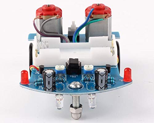 Nærbillede af samlet smart bilprintplade