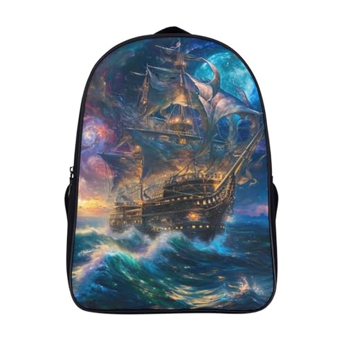 Mochila para niños pequeños Sailboat: una bolsa para la escuela feliz