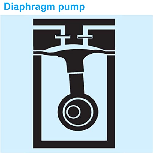 Win OPIKLL-647 24L Lab Diaphragm Vacuum Pump Oil Free Oilless Medical Mute Pump -95Kpa Air Pump thumb #2