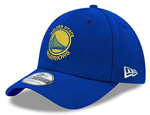 Casquette NBA Golden State Warriors bleu New Era 39THIRTY stretch pour homme