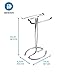 iDesign Metal Hand Towel Rack, The Axis Collection – Holds 2 Hand Towels, 7.75” x 6.25” x 13.5”, Chrome