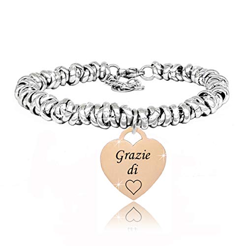 SAGA GIOIELLI® BRACCIALE NODINI INTRECCIATO DONNA