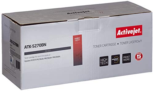 ActiveJet ATK-5270BN Toner (Remplacement pour Kyocera TK-5270K ; Supreme; 8000 Pages ; Noir)