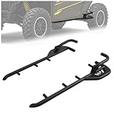 TEBEDI Rock Sliders Tree Kickers Compatible with 2020-2026 Kawasaki Teryx KRX 1000 2 Doors Replacement for 99994-1314 Side Step Nerf Bar Set Powder Coated
