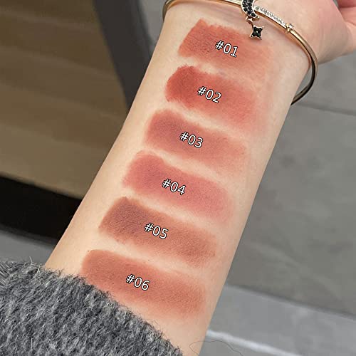 Niceface 3Pcs Keychain Cute Bear Liquid Lipsticks Set, Mist Matte Velvet With Moisturizing Lip Stain, Waterproof And Long Lasting Bear Lipgloss Beauty Makeup (Set A) #TOP5