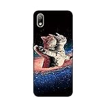 Cover Huawei Y5 2019 / Honor 8S silicone. Backcover Nero, moda e pratico con disegni stile animale