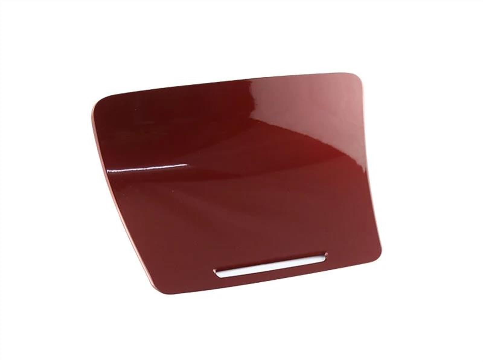 Qibbei Rosso Car Styling Center Console Water Cup Holder Panel Cover Stickers Trim For Benz C Class W205 Glc X253 2015-2020 Stickers(Rosso)