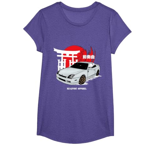 Prelude T-Shirt, Girls, Purple Heather, Large