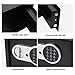 Hyuduo Home Safe Box Mini Safe Box Security Cabinet with Digital Keypad Lock and Keys for Home Office Travel Jewelry Storage
