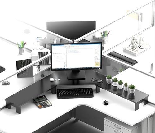 Support d'angle pour écran libérant l'espace de votre bureau