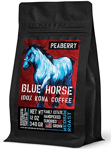 Blue Horse 100% Kona Peaberry