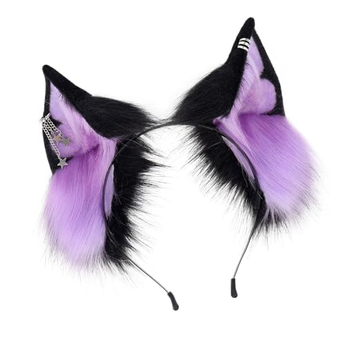 Serre-tête oreilles d'animal en fausse fourrure pour vos tenues quotidiennes