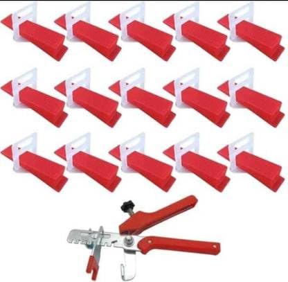 FLAMINGO ENTERPRISE Tile Leveling System 100 Wedge and 200 Clips 3mm With Spacers Lever Tool | 5 cm (B0CV3W1S8D) Amazon Price History, Amazon Price Tracker