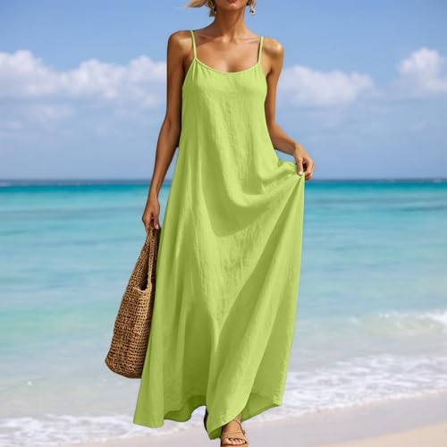 Robe décontractée d'été ample et fluide pour un confort sans manches optimal