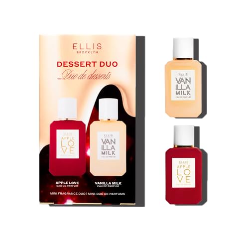 Ellis Brooklyn DESSERT DUO Mini Perfume Set of 2 x 7.5ml Eau de Parfum Dabbers – APPLE LOVE &...