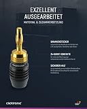 Clicktronic Wtyczka bananowa SimpleLock do głośników do 4,0 mm²