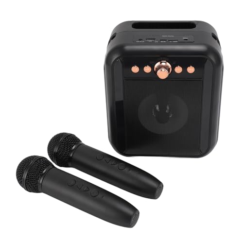 Máquina de karaokê, Alto-falante Mais Silencioso, Som Nítido para Idosos para Uso Externo (Generick6